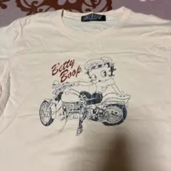 ベティ・ブープ BETTY BOOP バイク Tシャツ Lサイズ