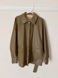 美品】マドモアゼルロペ ホワイト デニム ジャケット ROPE 38/M 白 