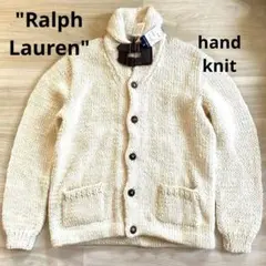 Ralph Lauren ハンドニット　ショール　カーディガン　vintage