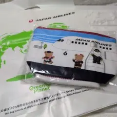 JAL限定販売 familiar くまさん ポーチ - メルカリ