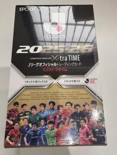 epoch 2025-26 Jカード X-tra TIME 未開封 1ボックス - メルカリ