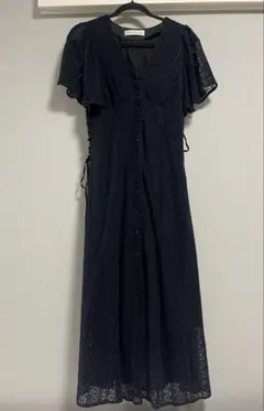 ブラック レース ロングワンピース　31 sons de mode 38