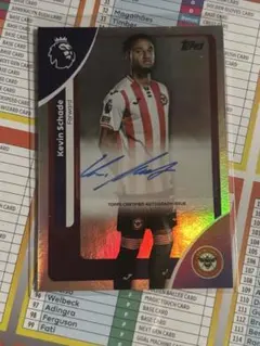 Kevin Schade サイン入りカード　シャーデ