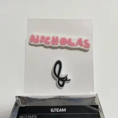 &TEAM NICHOLAS Back to Life POPUP デコパーツ