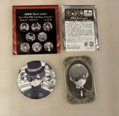 黒執事 シエル 缶バッジ Black Label Bone&Flower - メルカリ