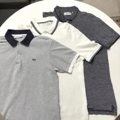 LACOSTE ポロシャツ 3枚セット メンズ
