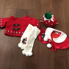 ダッフィー　シェリーメイ　クリスマスコスチュームセット