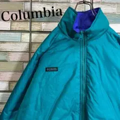 【90's】コロンビア　中綿ナイロンジャケット　リバーシブル