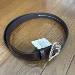 H&MダークブラウンベルトM