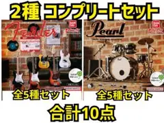 【 ギター＆ドラム】　ガチャ　2種コンプリートセット 合計10個