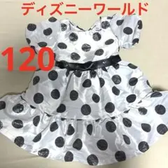 美品　wdw ディズニーワールド　ミッキー　スタッズ　ミニー　ドレス　ワンピース