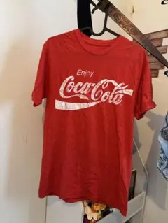 Coca-Cola 半袖Tシャツ レッド Sサイズ