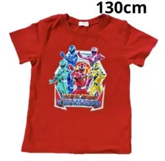 キラメイジャー半袖　Tシャツ 130 キラメイレッド ヒーロー 戦隊のサムネイル