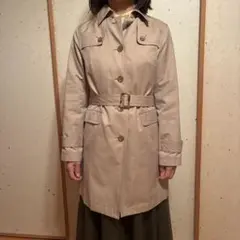 美品　1着あると便利　東京スタイル　ベージュライナー付き トレンチコート
