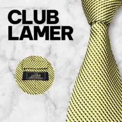 CLUB LAMER/クラブ ラメール ネクタイ グリーン ソリッド 光沢のサムネイル