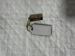 COACH コーチ キーホルダー チャーム ホワイト