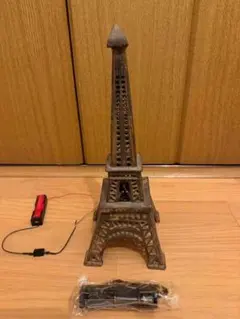 エッフェル塔モチーフ ライトアップオブジェ　ランタン