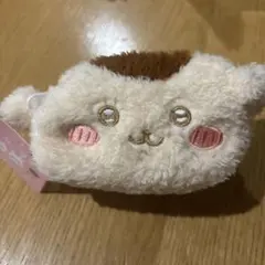 ＊ちいかわ＊ふわふわミニキャラメルポーチ　くりまんじゅう