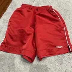 ゴーセン赤ハーフパンツ　130