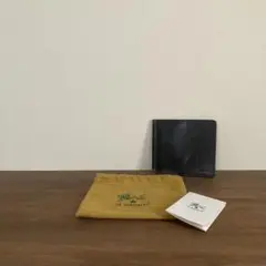 【美品】IL BISONTE マネークリップ 黒 イルビゾンテ 財布 ブラック