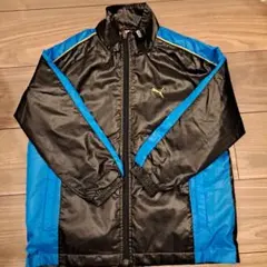 PUMA キッズアウター 130サイズ ブラック/ブルー