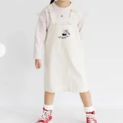 ブランシェス　　ミニーマウス　ジャンパースカート