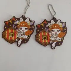 カラフルピーチ えと ラバーキンホルダー 一番くじ