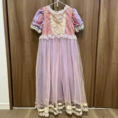 ピンクのスパンコールドレス　ラプンツェル　ハロウィン　ディズニー