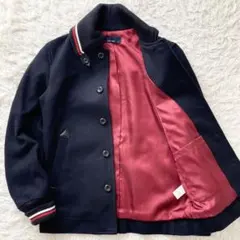 美品 FRED PERRY × BEAMS 別注 リブカラーコート ドンキー襟