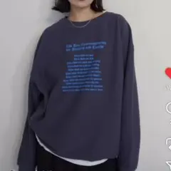 credona2024AWポップアップ限定スウェット