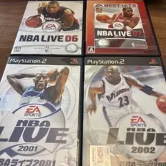 NBA LIVE 4作品　PS2