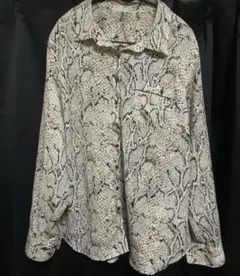 Schott Bros パイソン柄 半袖シャツ Mサイズ - メルカリ
