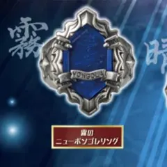 【未開封】家庭教師ヒットマン リボーン ニューボンゴレリング 霧【匿名配送】