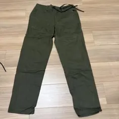 SHIPS オリーブ イージーパンツ