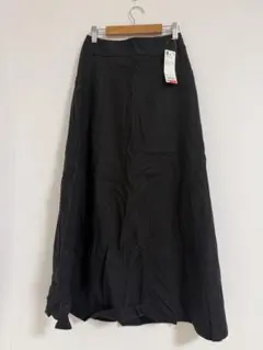 GU ブラック フレアスカート M