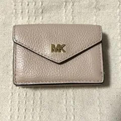MICHAEL KORS マイケルコース　 三つ折り財布 ピンクベージュ