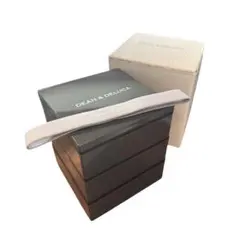 新品 DEAN & DELUCA 三段重 小 グレー 重箱 お弁当箱のサムネイル