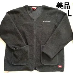 【コニタロウ様専用】Dickies ブラック フリースジャケット Lサイズ