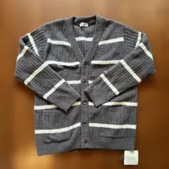 【新品】GELATO PIQUE ボーダーカーディガン　メンズ　ジェラピケ