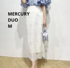 Mercury duo マーキュリーデュオ レースタイトスカートM 春夏レース