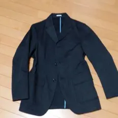 メンズ綿ジャケットL  チャコールグレー