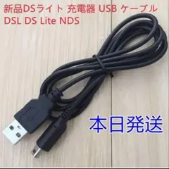 新品DSライト 充電器 USB ケーブル DSL DS Lite NDS pd