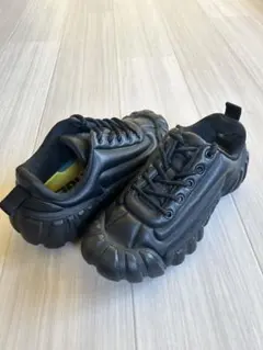 PRADA プラダ ラッシュ ギャバジン Re-Nylon スニーカー 黒 36 - メルカリ