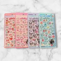 正規品　サンリオ　ボンボンドロップシール　ハンギョドン　クロミ　キティ