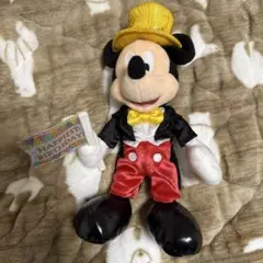 ディズニー/誕生日/バースデー/ぬいぐるみバッジ/ミッキーマウス