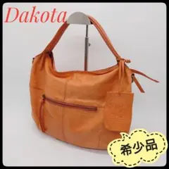 【希少】 Dakota　2WAY ショルダーバッグ　馬革　ライトブラウン　軽量
