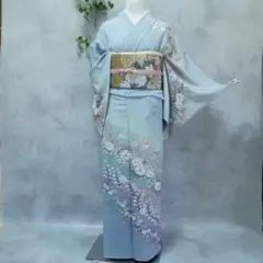 ⭐︎たて様専用⭐︎訪問着フルセット　271▪︎正絹　卒業式　入学式　お宮参り