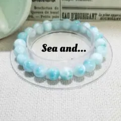 高品質ラリマーブレスレット