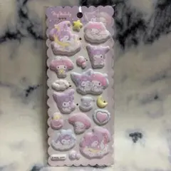 ボ*!様 クラックス もちもちマシュマロシール マイメロディ クロミ 立体シール