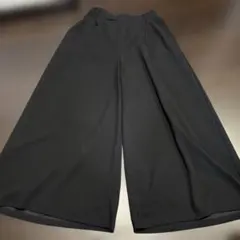 ブラック ワイドパンツ M